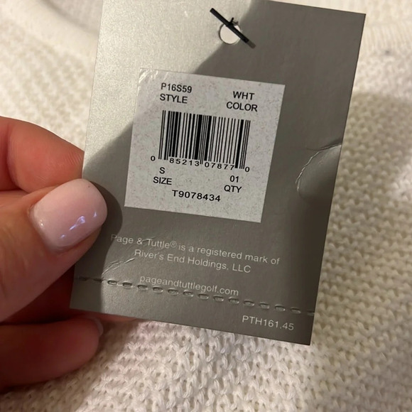 NWT Page & Tuttle Sweater - Size Small - Picture 6 of 7